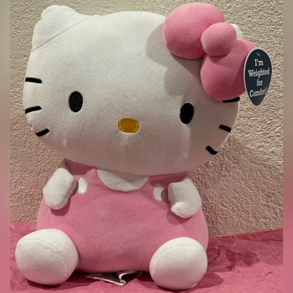 Hello Kitty Other - Sanrio Hello Kitty Weighted Pillow Buddy NWT